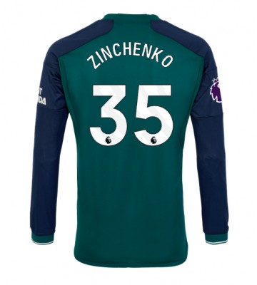Arsenal Oleksandr Zinchenko #35 Tredje trøje 2023-24 Lange ærmer